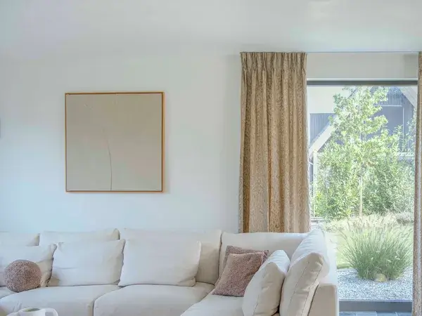 Gordijnen met textuur 1